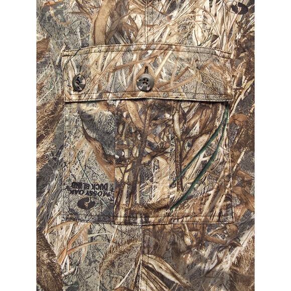 Mossy Oak Duck Blind Camo Pants 2XL (45x31) Cargo Hunting Explorer Adjustable - Picture 6 of 10